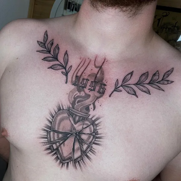 Graphic tattoo by Мария Малевич in Нижний Новгород