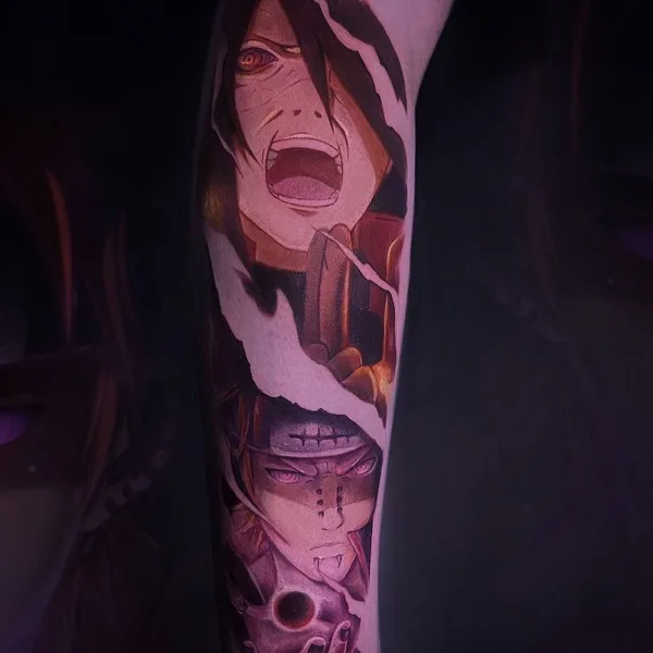 New School tattoo by Оксана Панова in Екатеринбург