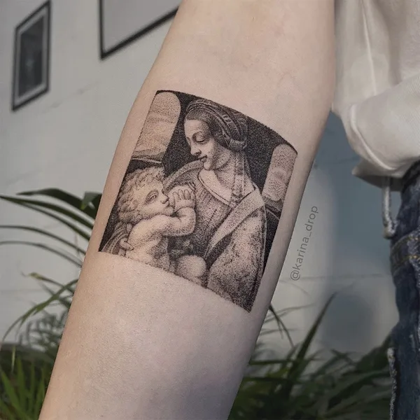 Dotwork tattoo by Карина Дроп in Нижний Новгород
