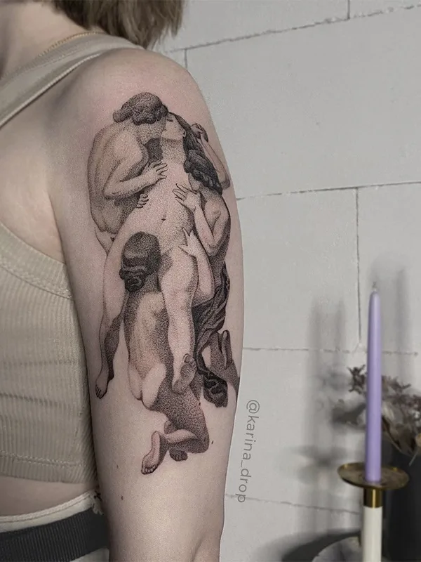 Dotwork tattoo by Карина Дроп in Нижний Новгород