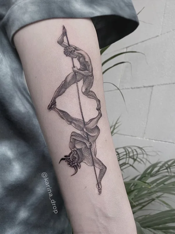 Dotwork tattoo by Карина Дроп in Нижний Новгород