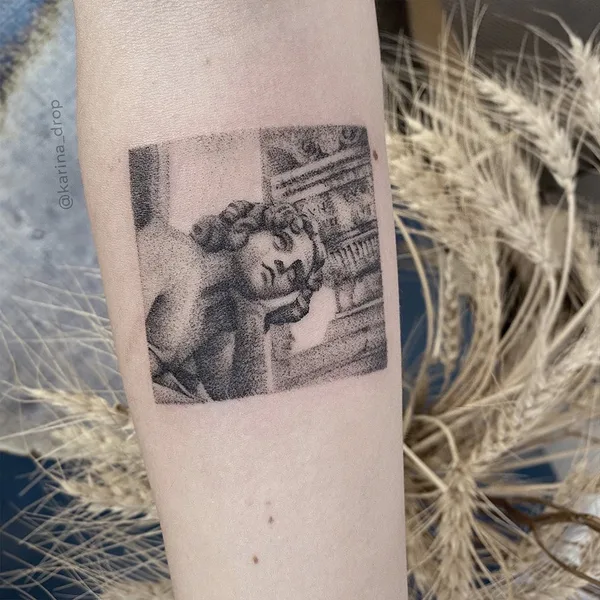 Dotwork tattoo by Карина Дроп in Нижний Новгород