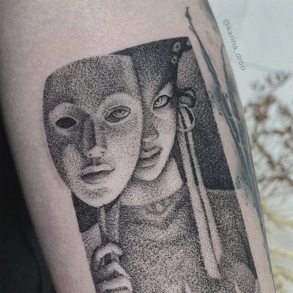 Dotwork tattoo by Карина Дроп in Нижний Новгород