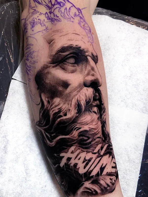 black and grey realism Tatuaggio su forearm #48772 | Tatuatore Любовь Котова