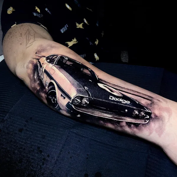 Graphic tattoo by Любовь Котова in Нижний Новгород