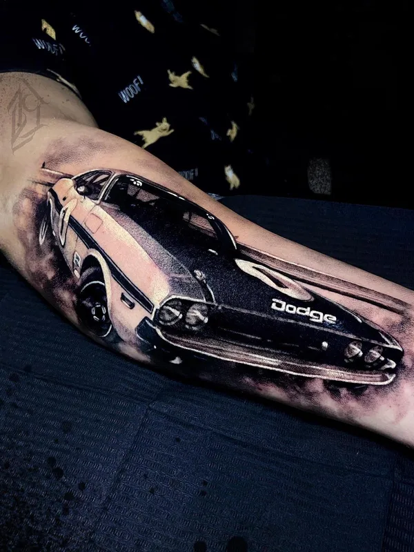black and grey realism Tatuaggio su forearm #48762 | Tatuatore Любовь Котова