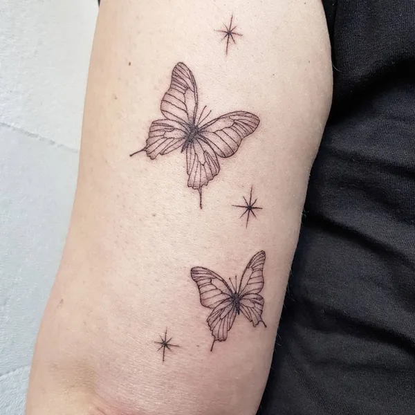 engraving tattoo by Юлия in Нижний Новгород