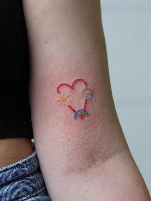 female color fineline 타투 부위 forearm #48833 | 타투이스트 Кристина Сидорова
