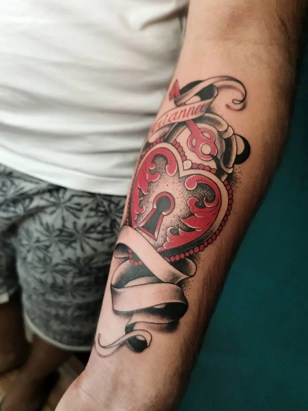color neo traditional 타투 부위 forearm #52005 | 타투이스트 Ксения @ksen.tattooing