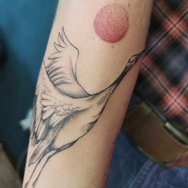 Graphic tattoo by Ксения @ksen.tattooing in Сочи