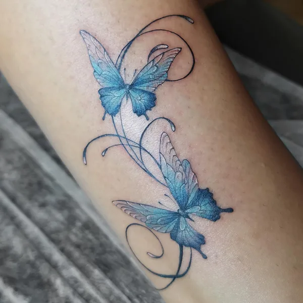 Graphic tattoo by Ксения @ksen.tattooing in Сочи