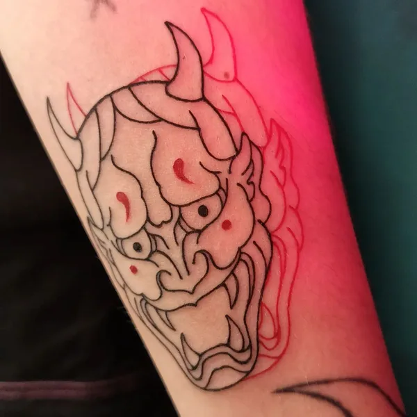 Graphic tattoo by Ксения @ksen.tattooing in Сочи