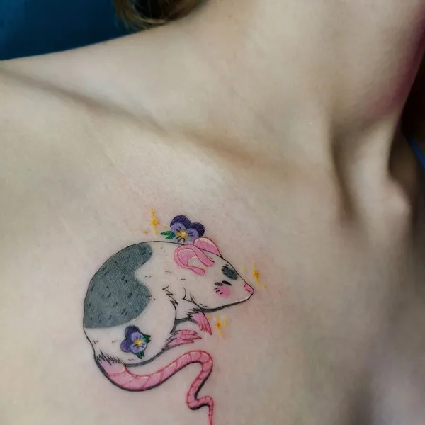 Graphic tattoo by Ксения @ksen.tattooing in Сочи