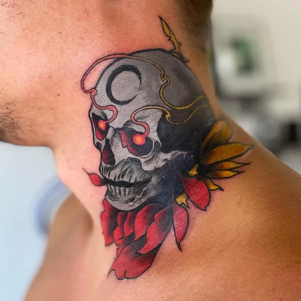 Graphic tattoo by Алина Вавилова in Сочи