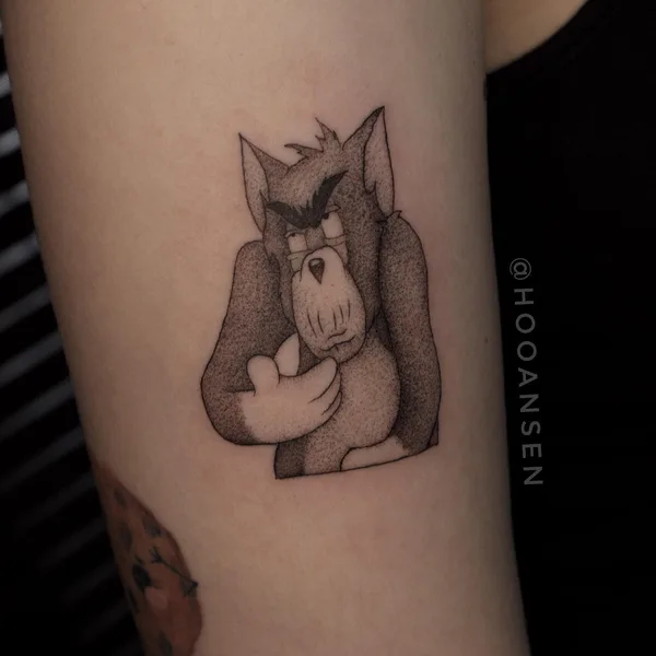 Graphic tattoo by Елизавета Хансен in Липецк