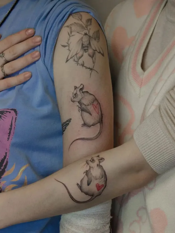 black and grey sketch татуировка на forearm #52072 | Тату мастер Мария Коблякова