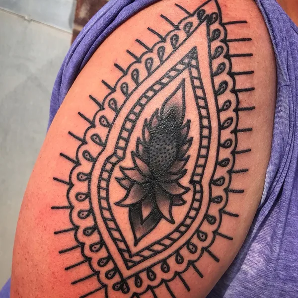 Black tattoo by BLACK CLOUD TATTOOER in Liverpool