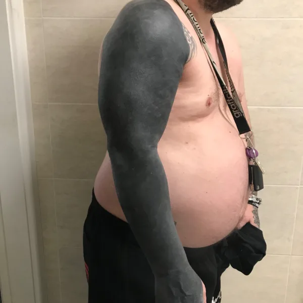 Black tattoo by BLACK CLOUD TATTOOER in Liverpool