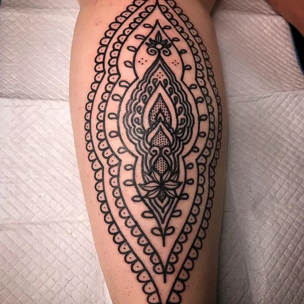 Black tattoo by BLACK CLOUD TATTOOER in Liverpool