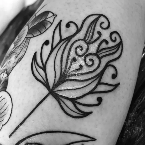 Black tattoo by BLACK CLOUD TATTOOER in Liverpool