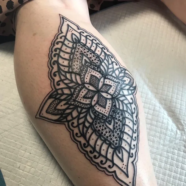 Black tattoo by BLACK CLOUD TATTOOER in Liverpool