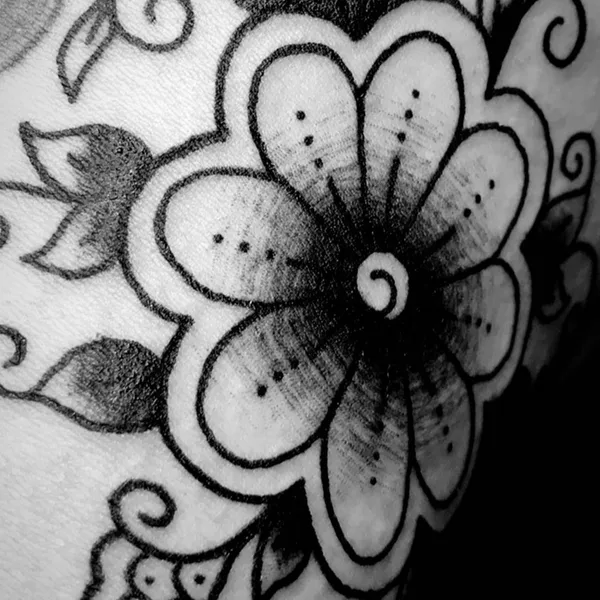Black tattoo by BLACK CLOUD TATTOOER in Liverpool