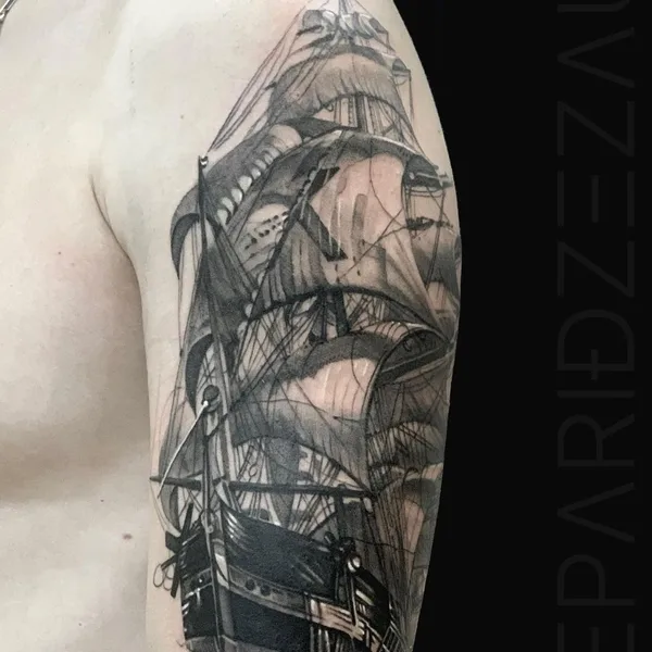 Realism tattoo by Заур Мепаридзе in Saint Petersburg