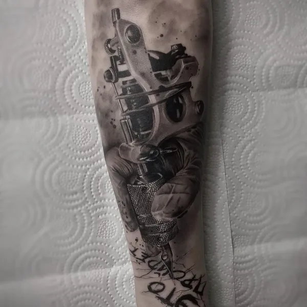 Realism tattoo by Дмитрий Степаненко in Липецк
