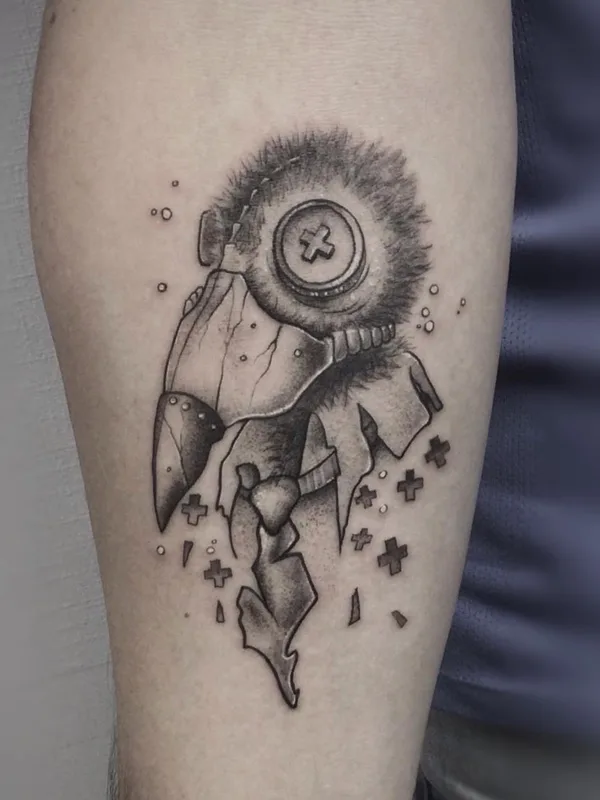 black and grey black and grey Tatuagem em forearm #52139 | Tatuador Дмитрий Степаненко