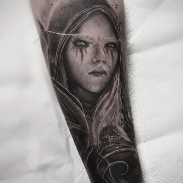 Realism tattoo by Дмитрий Степаненко in Липецк