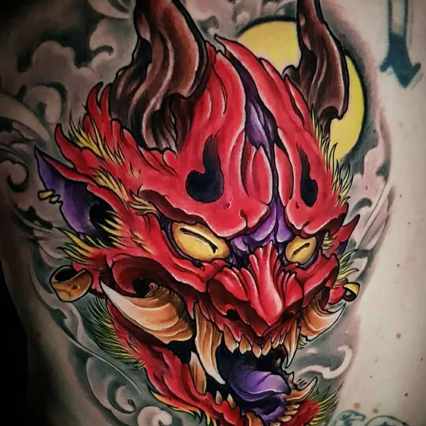 Нью Скул tattoo by Toni Angar