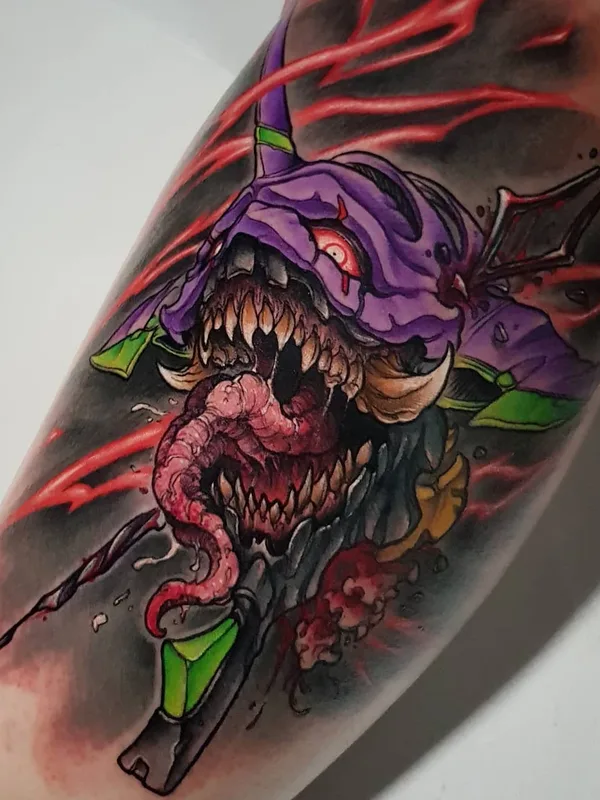 color anime tattoo on forearm #29196 | Tattoo Artist Toni Angar