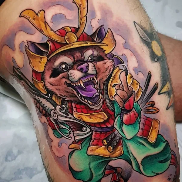 Нью Скул tattoo by Toni Angar