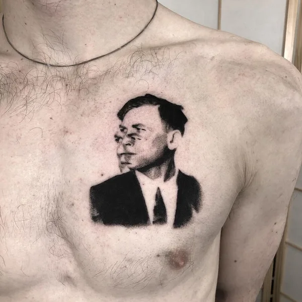 Дотворк tattoo by Jerome in Barcelona