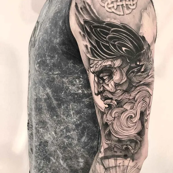 Sketch tattoo by Lincoln Lima
