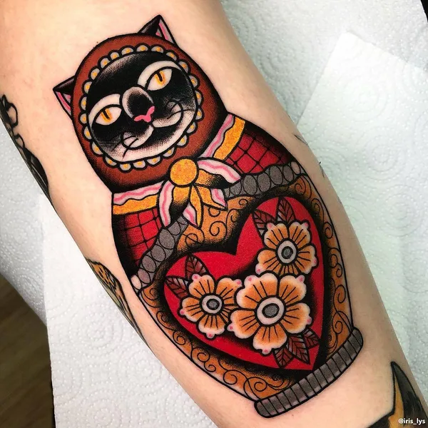 Нео традиционная tattoo by Iris Lys