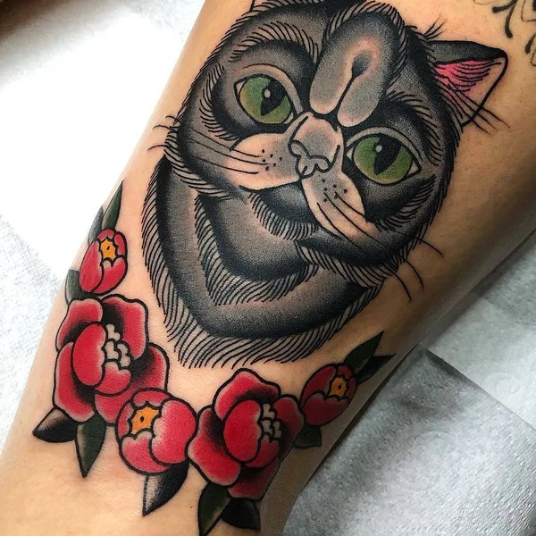 Нео традиционная tattoo by Iris Lys