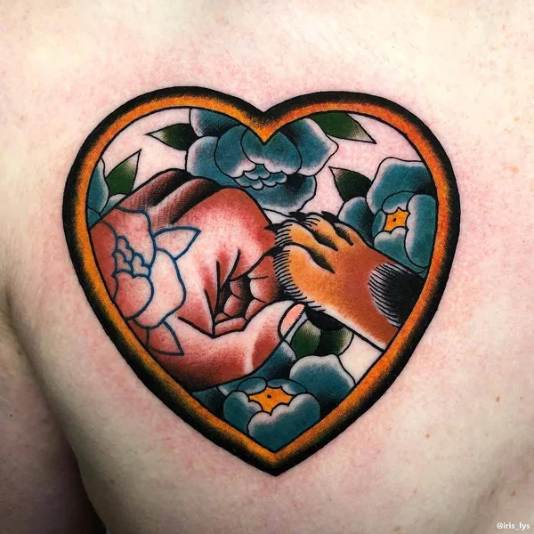 Нео традиционная tattoo by Iris Lys