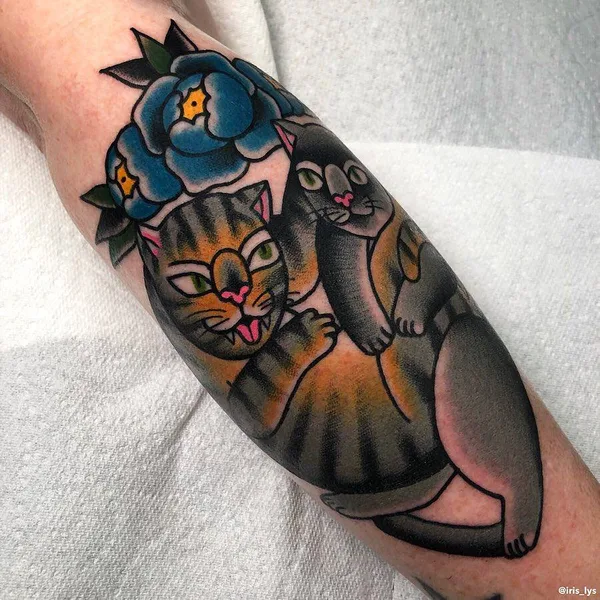 Нео традиционная tattoo by Iris Lys