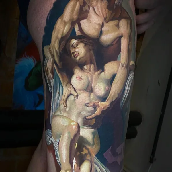 Realism tattoo by Тимур Булатов in Moscow