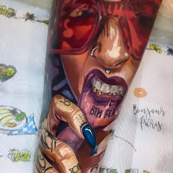 Realism tattoo by Тимур Булатов in Moscow