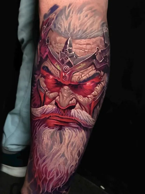 color realism Tatuaggio su calf #67181 | Tatuatore Тимур Булатов
