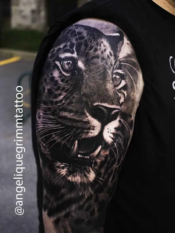 Realism tattoo by Angelique Grimm in Lille