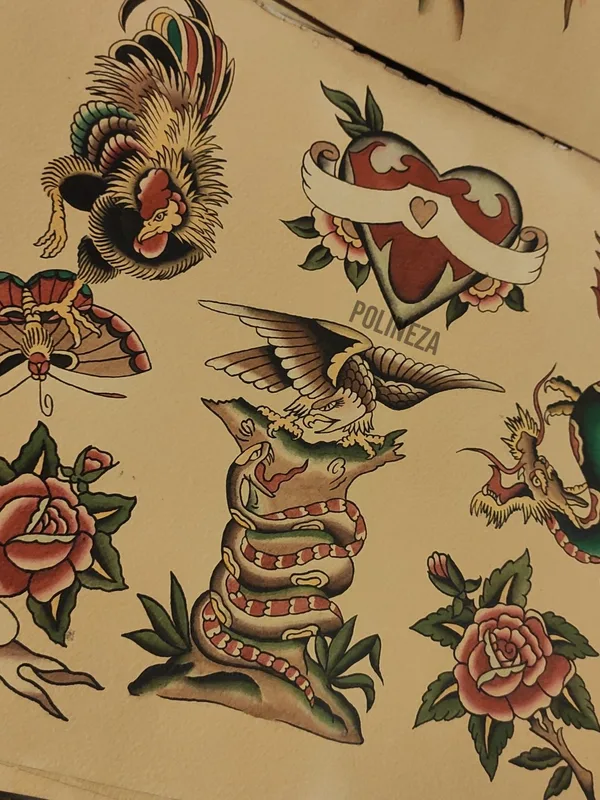 tattoo #68701 | Tattoo Artist Полинеза Александровна