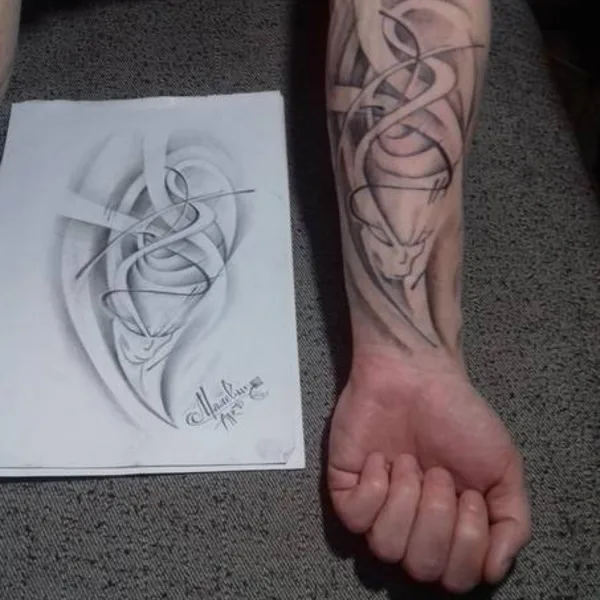 Realism tattoo by Evgen Burko in Minsk
