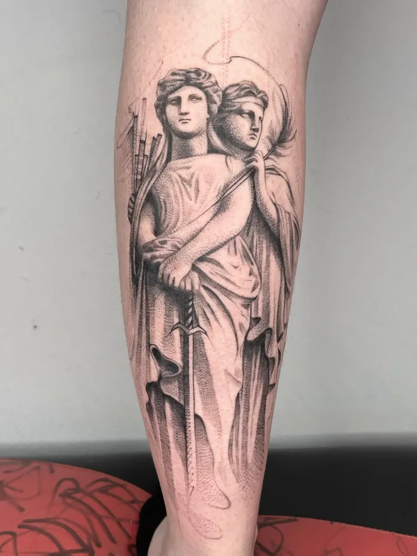 whipshading tattoo by Vadim First in Краснодар