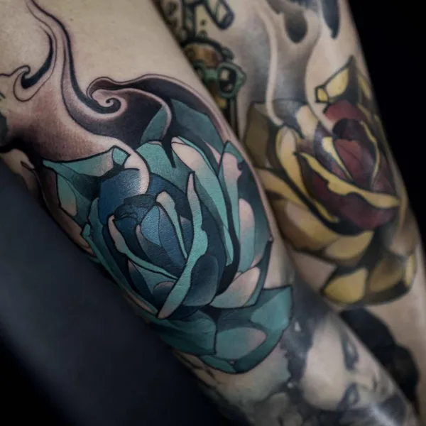 Neo Traditional tattoo by Renan Batista in Berlin