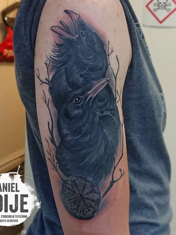 Fine Line tattoo by Stockholm Tatuering in Stockholm