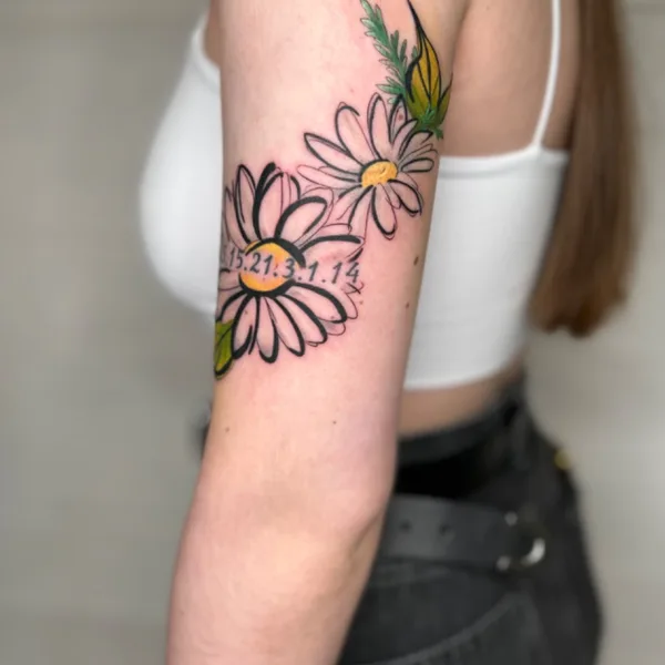 New School tattoo by Ксюша Криг in Нижний Новгород