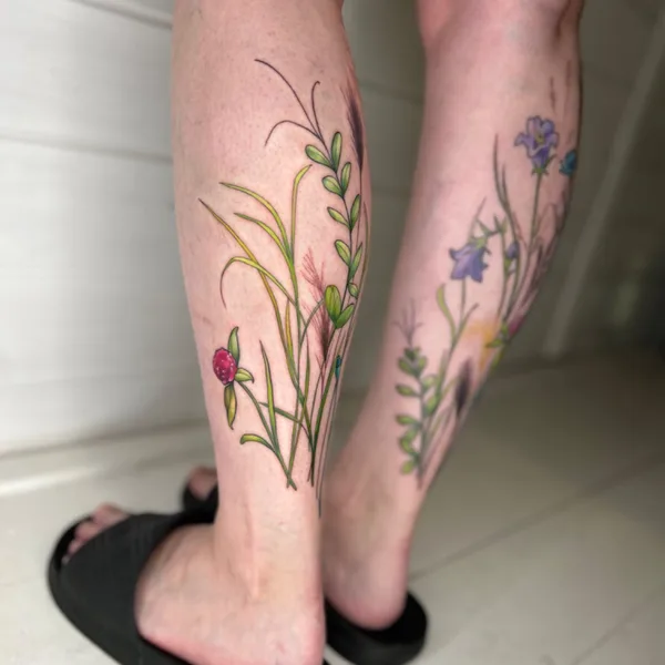 New School tattoo by Ксюша Криг in Нижний Новгород